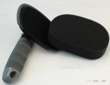 TD® Brosse pneu voiture éponge pour roue nettoyage chiffon moto vélo poignée courte lavage propreté véhicule solide pratique auto